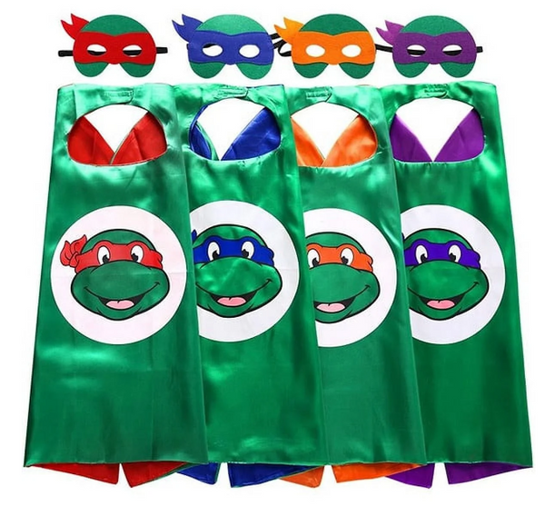 Teenage Mutant Ninja Turtle Cape & Mask