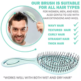 Detangling Hair Brush - Bio Base Material