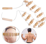 Wooden Therapy Massage and Anti-Cellulite Tool (Belt)