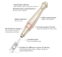 SAHPRA Approved Microneedling Dr Pen E30 Wireless - Gold (Cordless)