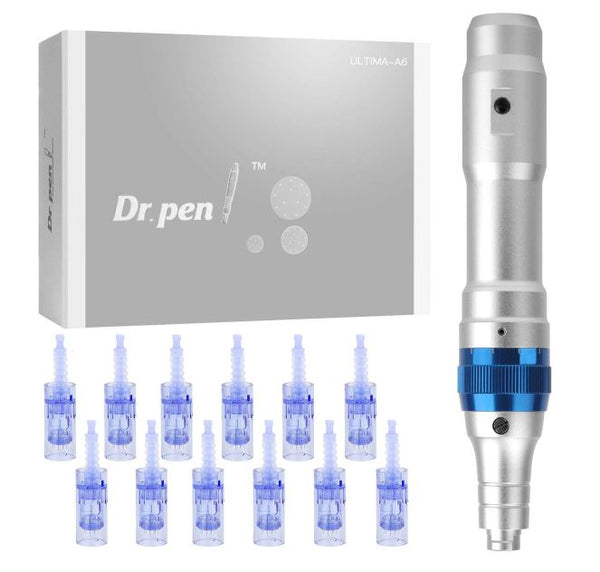Dr Pen Ultima A6 Device + 12 x 12pin Needle Cartridges - SAHPRA Approved Device