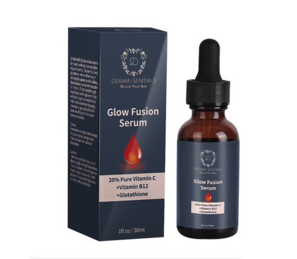 Derma-Sentials - Glow Fusion Serum - 20% Vitamin C, Glutathione & B12 (30ml)