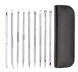 Blackhead Removal Tool Kit (Professional and Home Use) - 9Pieces