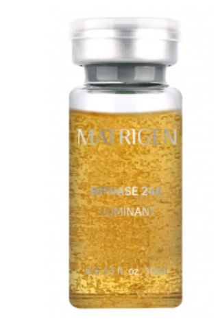 Matrigen Bi-Phase 24K Gold Luminant Ampoule (K Beauty)