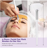 Chemical Peel Fan Mask Brushes