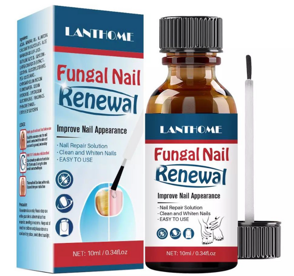 Lanthome Nail Treatment Serum - Anti-Fungal Nail Renewal Ointment - Organic Nail Fungal/Repair Treatment (10ml)