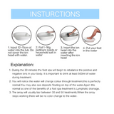 How to use ion detox foot machine