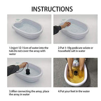 How to use Ion Detox Foot Spa Machine